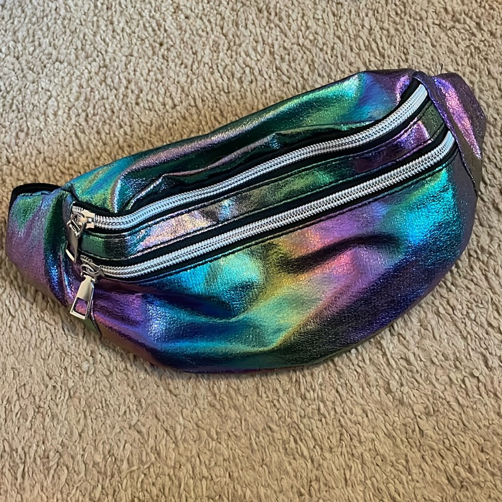 Colorful holographic Fanny pack (5 available)